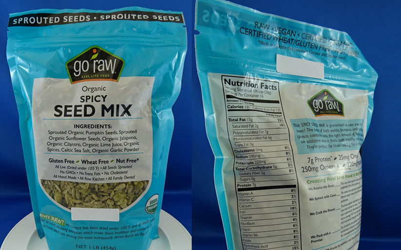 Updated: Go Raw brand Organic Spicy Seed Mix recalled