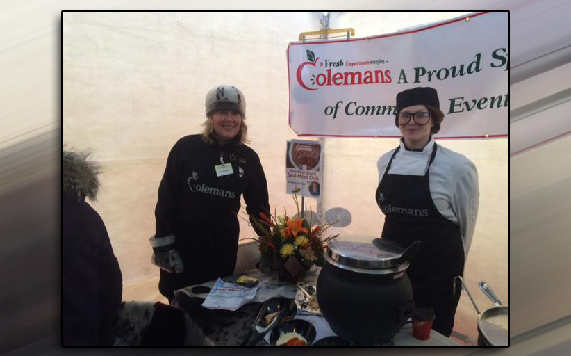 Colemans warms up customers at Winter Carnival Chili Cook