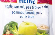 Heinz Apple broccoli, pea & brown rice, Mott’s Fruitsations Fruit Rockets – Unsweetened Strawberry recalled