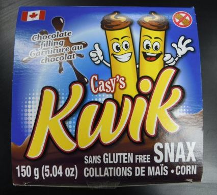 Casy’s Kwik brand Gluten-free Corn Snax recalled