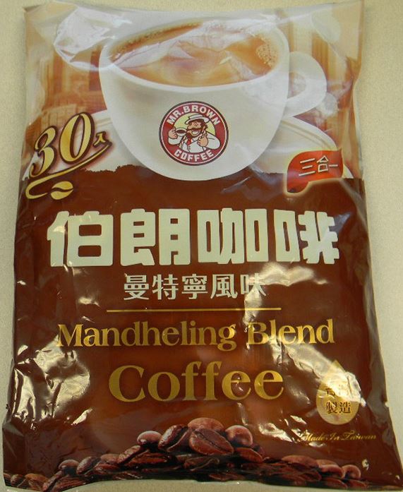 Mr. Brown Coffee brand Mandheling Blend Instant Coffee (3 in 1) and Chin Chin brand Almond Jelly recalled