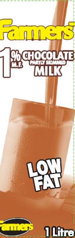 Farmers brand 1% Partly Skimmed Chocolate Milk recalled