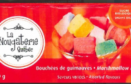 La Nougaterie Québec brand nougats and marshmallows recalled