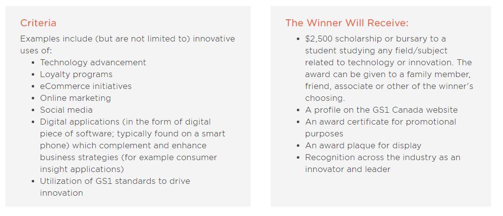 innovators award-criteria