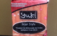 Yuki brand Sushi Style Imitation Crab Stick recalled