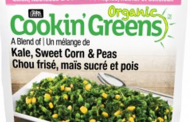 Cookin' Greens Organic brand A Blend of Kale, Sweet Corn & Peas recalled