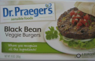 Dr. Praeger’s brand Black Bean Veggie Burgers recalled