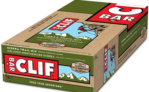 CLIF Bar brand Sierra Trail Mix Energy Bar recalled