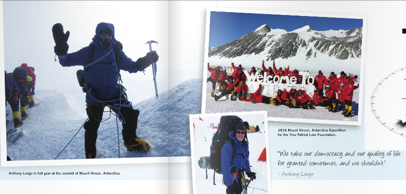 True Patriot Love: Longo's CEO climbs Mount Vinson to raise money for troops