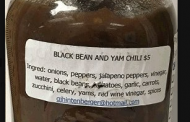 Black Bean and Yam Chili manufactured by Hinty’s recalled