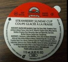 Food Recall Warning - Wholesome Farms brand Strawberry Sundae Cup recalled due to Listeria monocytogenes