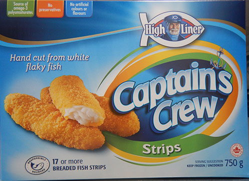 High Liner Captain’s Crew brand Breaded Fish Strips and Breaded Fish Nuggets recalled due to undeclared milk