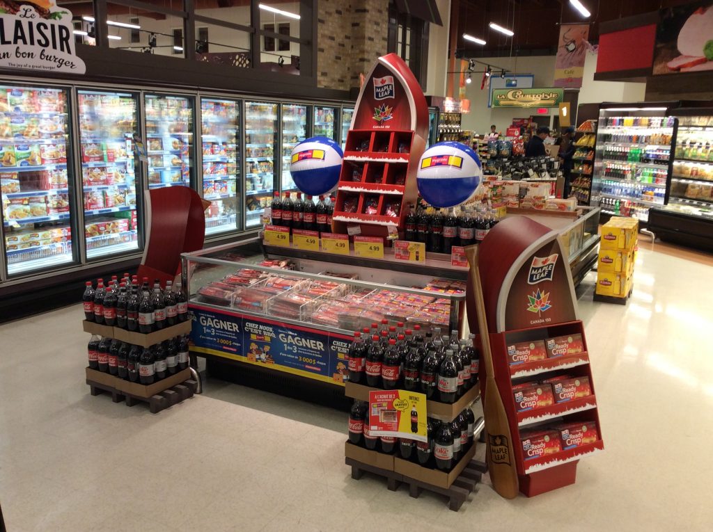 Featured Displays Master Merchandiser CFIG Canadian Federation