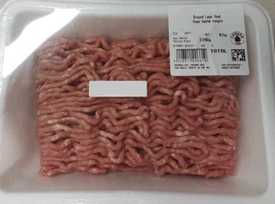 Ground Lean Veal recalled due to E. coli O157:H7