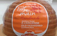 Gaspésien brand ham products recalled