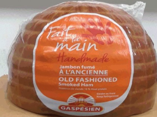 Gaspésien brand ham products recalled
