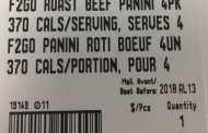 Fresh 2 Go brand Roast Beef Paninis recalled