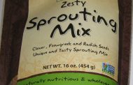 Now Real Food brand Zesty Sprouting Mix Recalled