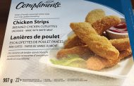 Compliments brand Chicken Strips recalled due to Salmonella