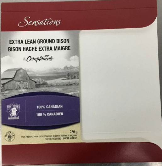Food Recall Warning - Ground bison products recalled due to E. coli O121 and O103
