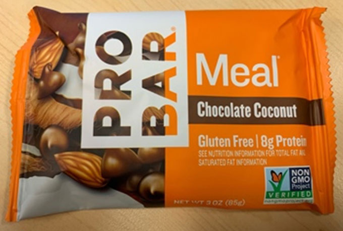Food Recall Warning (Allergen)  -  Probar brand bars recalled due to undeclared milk and soy
