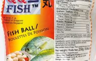 Updated Food Recall Warning (Allergen) - QQ Fish brand Fish Balls, Fish Cakes, and Seafood Balls recalled due to undeclared egg