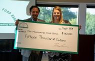 Rabba Fine Foods Presents ceremonial cheque of $15,000 to  Mississauga Food Bank at 24th Annual Rabba golf Tournament