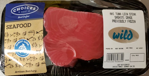 Updated Food Recall Warning - Various tuna products recalled due to histamine