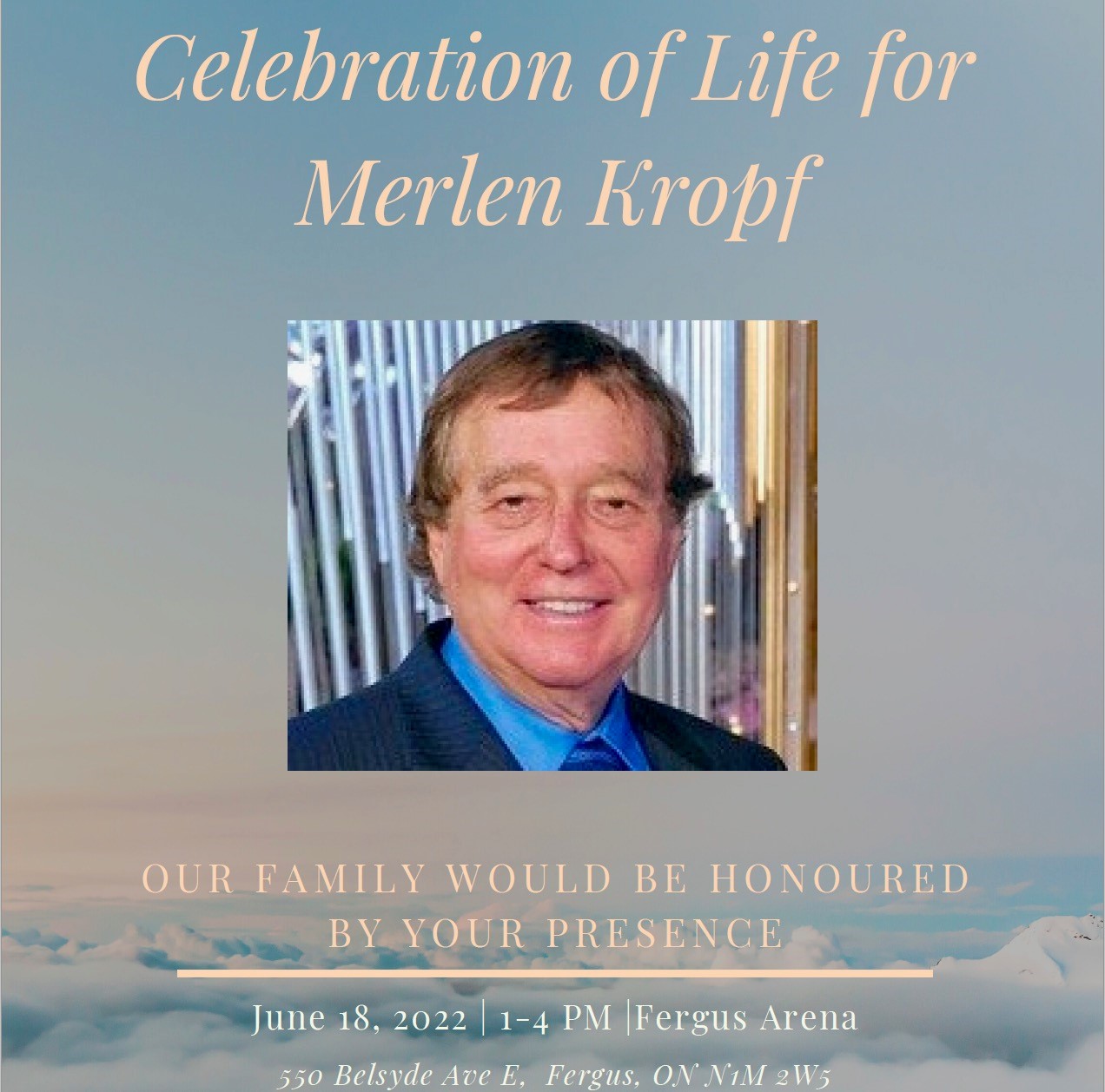 Celebration of Life for Merlen Kropf
