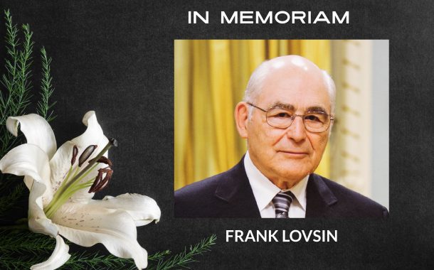 Frank Lovsin, Entrepreneur and Freson Bros. Founder, passes away