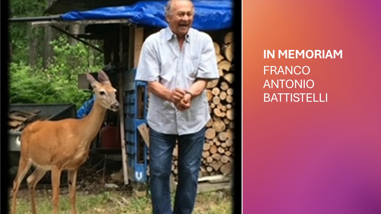 In Memoriam: Franco (Frank) Antonio Battistelli