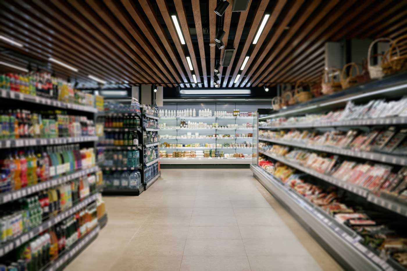 Grocery Store Hallway