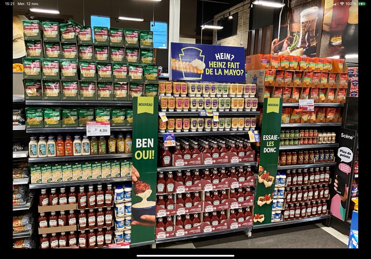 First To Market – New Product, Large Surface Gold: IGA Extra Convivio Loretteville 8288, Quebec, QC
